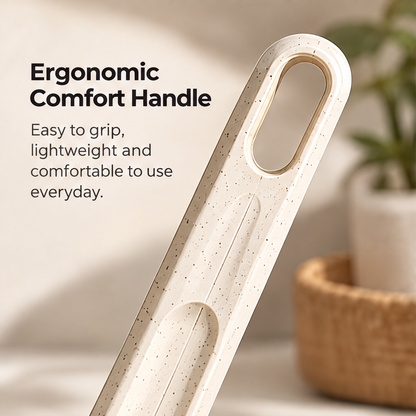 STONE crevice scraper being rinsed under running water