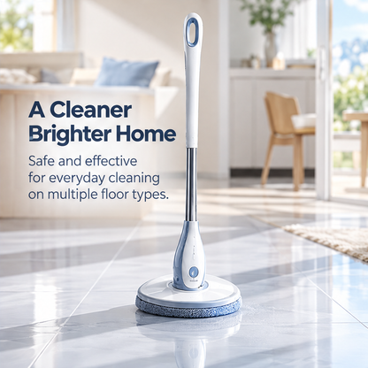 Close-up of the LUMINOUS circular textured cleaning pad